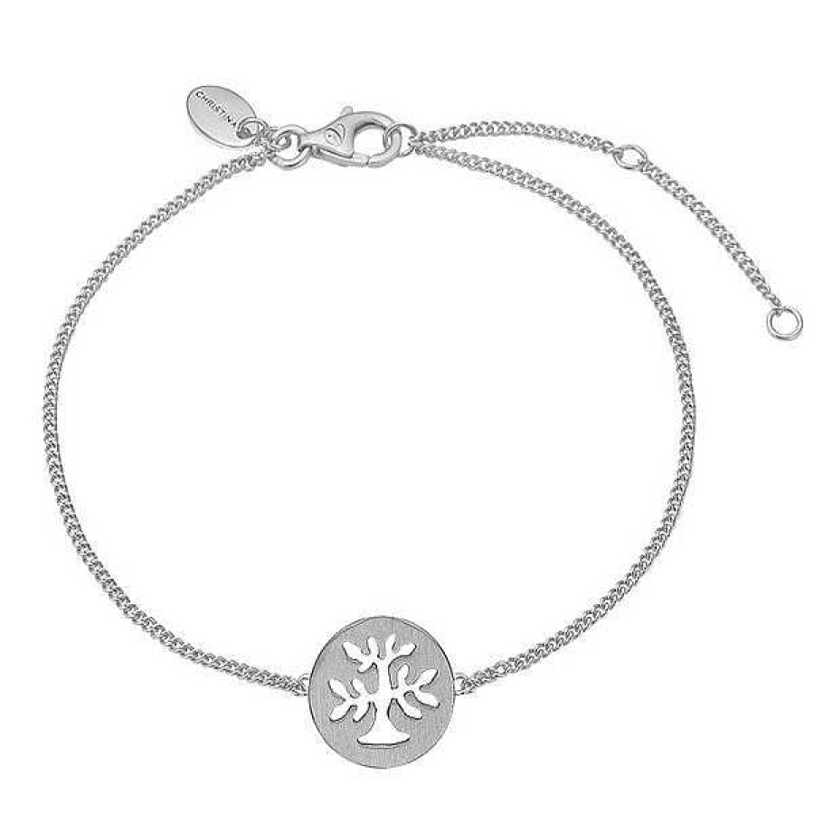 Armb Nder Christina Jewelry & Watches | Christina Collect - Plant A Tree Circle Armband In Silber