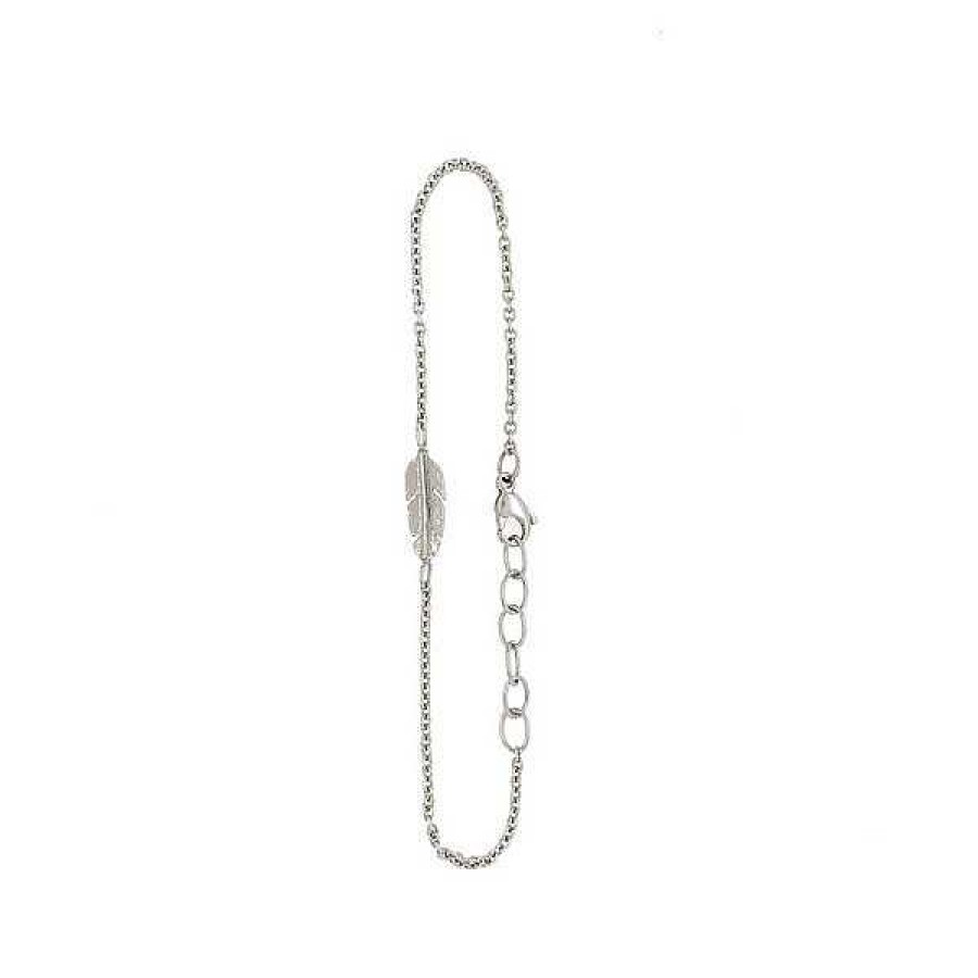 Armb Nder Heiring | Federarmband Aus Rhodiniertem Silber - Mini