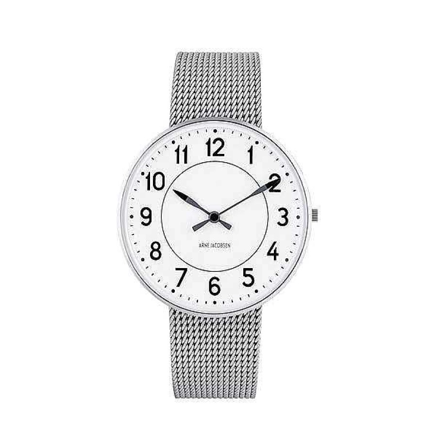 Uhren Arne Jacobsen | Arne Jacobsen Uhrenarmband - Einteiliges Stahlnetzarmband 20Mm