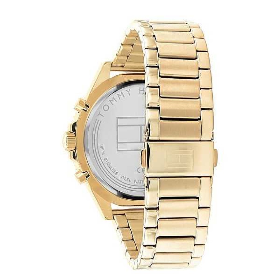 Uhren Tommy Hilfiger | Tommy Hilfiger Herrenuhr - Larson In Stahl Und Gold Double