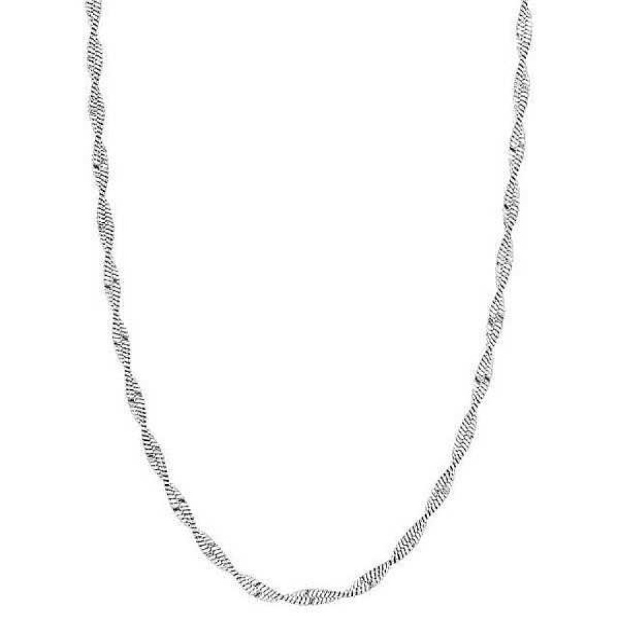 Halsketten Nordahl Andersen | Nordahl Schmuck - Lux52 Gedrehte Halskette Aus Silber