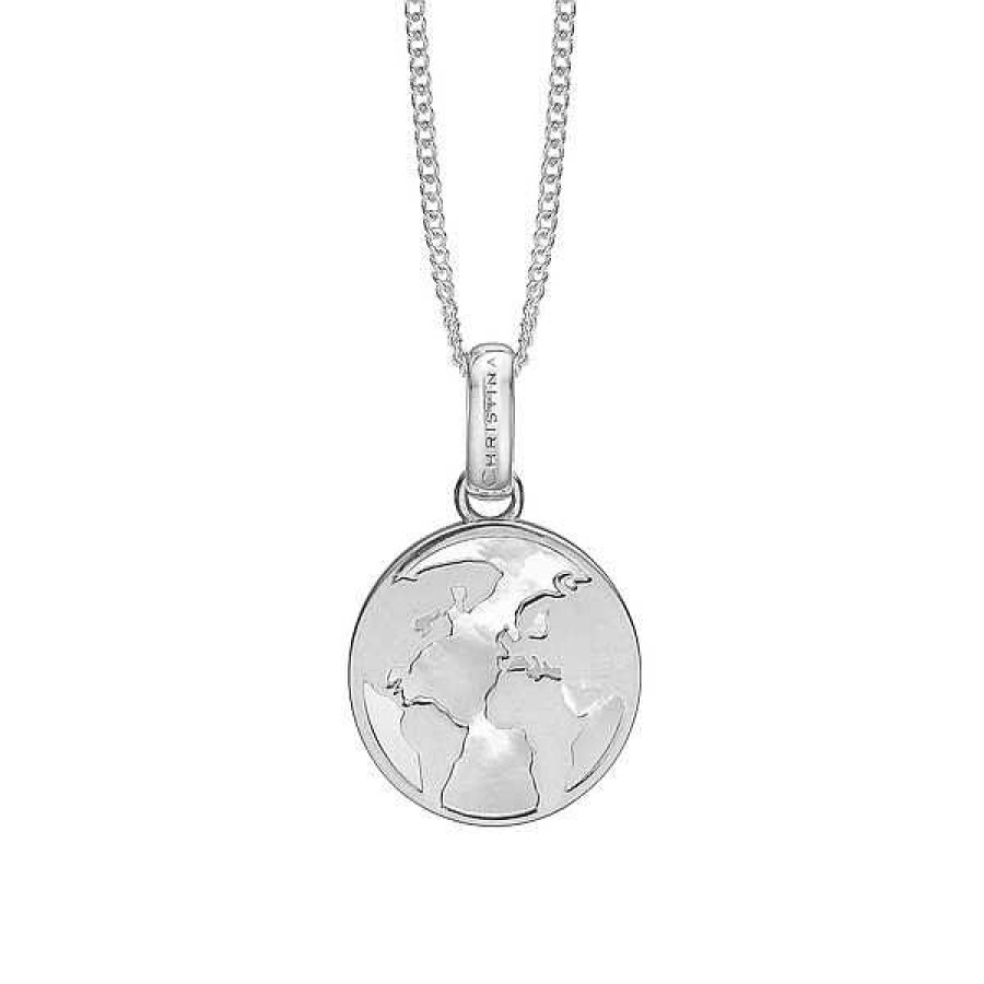 Anh Nger Christina Jewelry & Watches | Christina Collect - The World Map Anh Nger In Silber