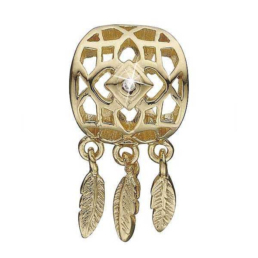 Charms F R Armb Nder Christina Jewelry & Watches | Christina Collect - Dream Catcher Vergoldeter Anh Nger