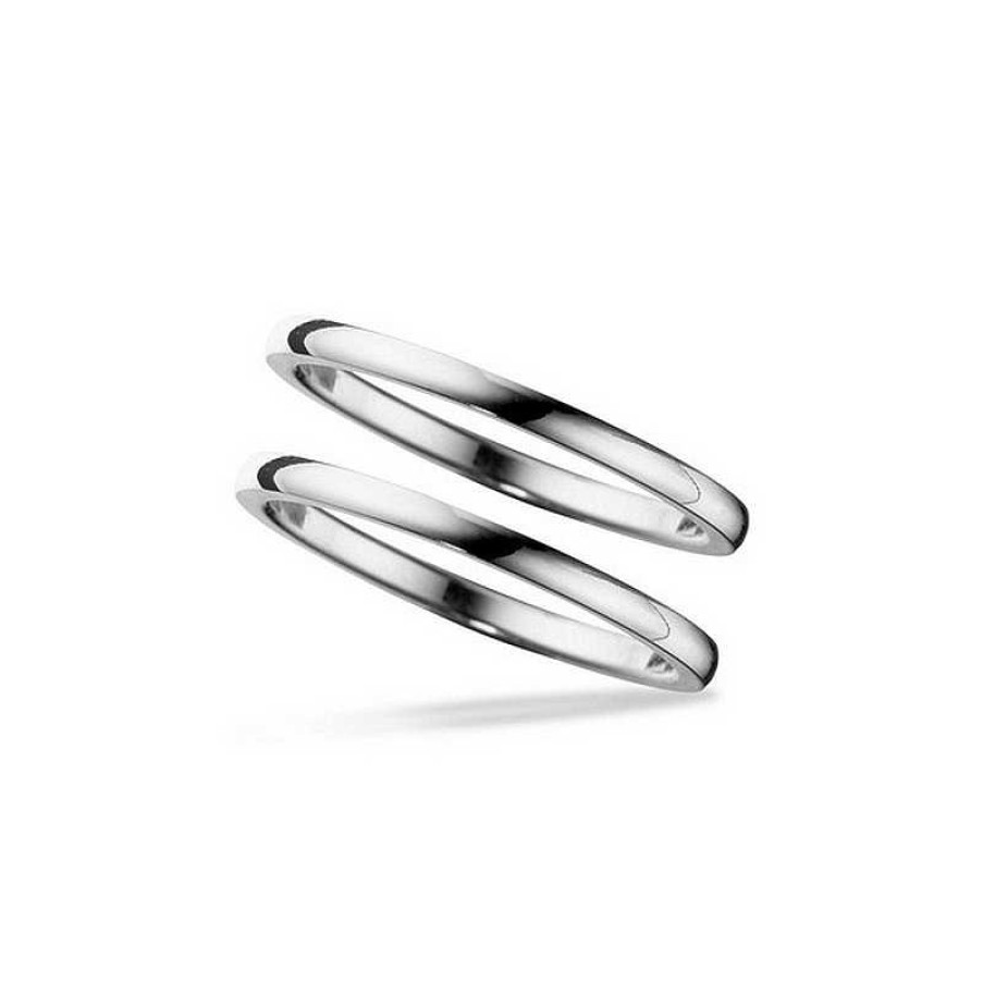 Ringe Scrouples | Scrouples - H Terringe Aus 14 Karat Wei Gold