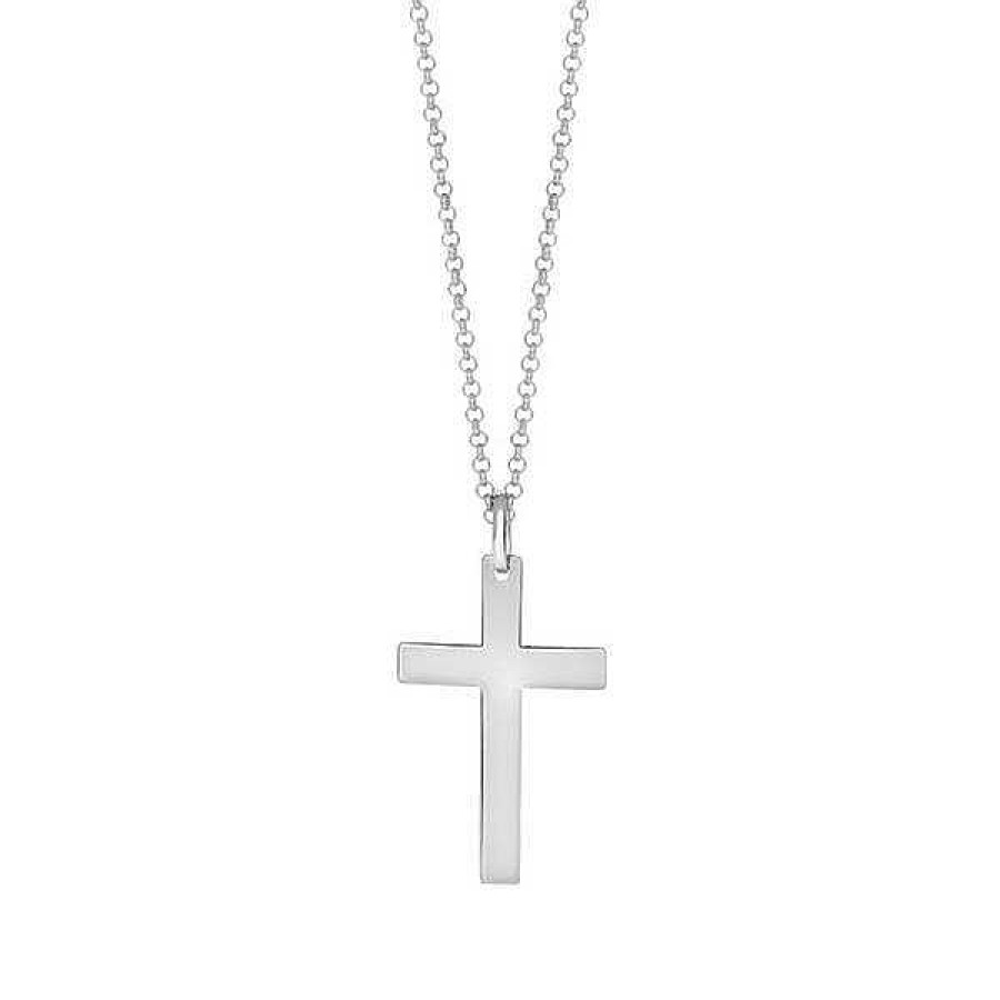 Halsketten Nordahl Andersen | Son Of Noa - Halskette Mit Kreuz-Anh Nger In Silber