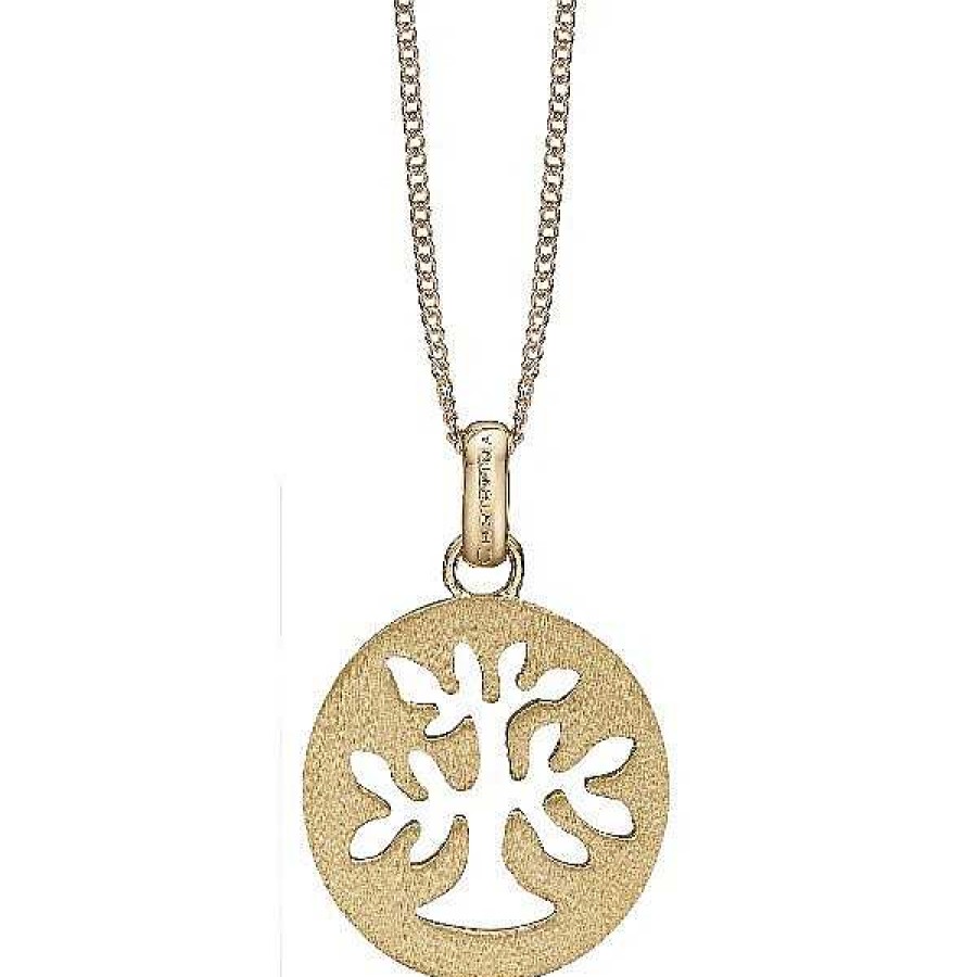 Anh Nger Christina Jewelry & Watches | Christina Collect - Plant A Tree Halskette Aus Vergoldetem Silber