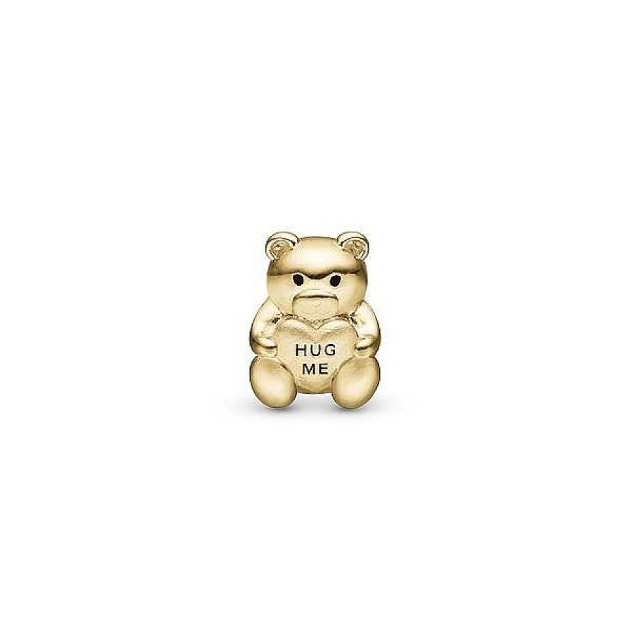 Charms F R Armb Nder Christina Jewelry & Watches | Christina Collect - Hug Me Bear Charm I Vergoldete Silber