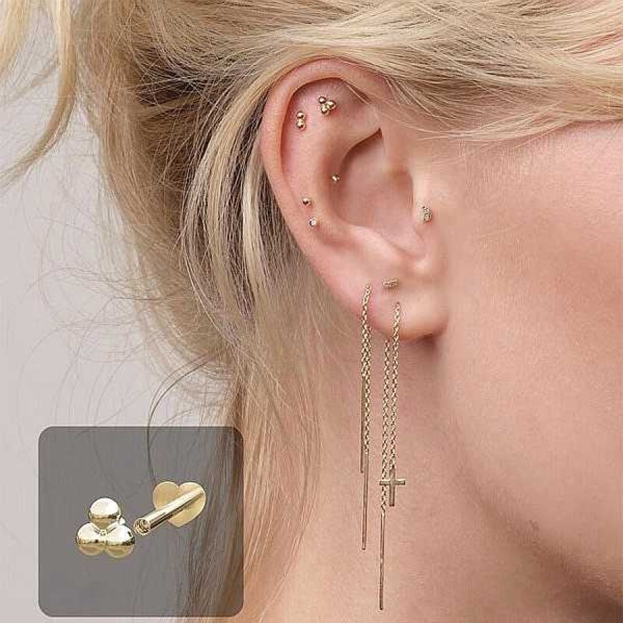 Ohrringe Nordahl Andersen | Piercing-Schmuck - Pierce52, 14 Kt. Creol