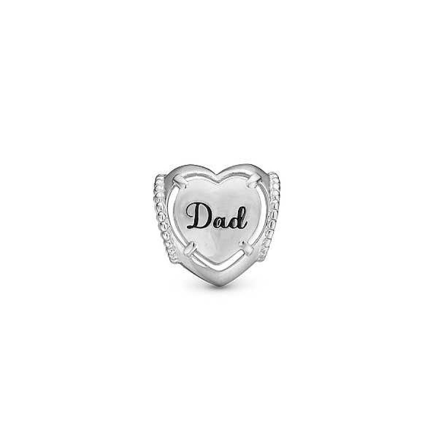 Charms F R Armb Nder Christina Jewelry & Watches | Christina Collect - Dad I Love You Charm I Silber