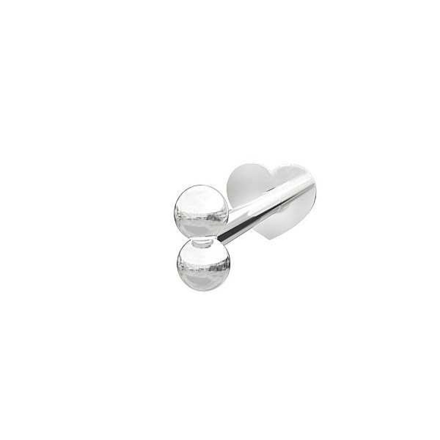 Piercing Schmuck Nordahl Andersen | Piercingschmuck - Pierce52, Rhod. Silber Labret-Piercing 2 Kugeln