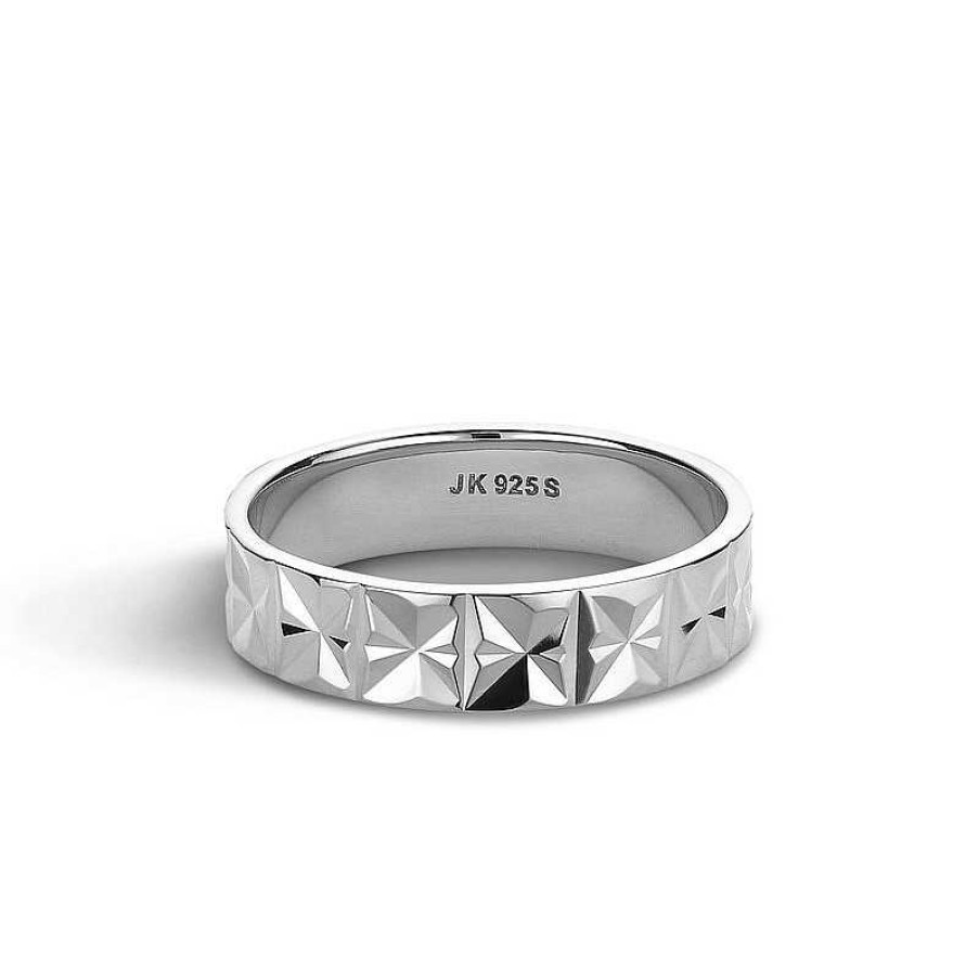 Ringe Jane Kønig | Jane K Nig - Medium Reflection Ring In Silber