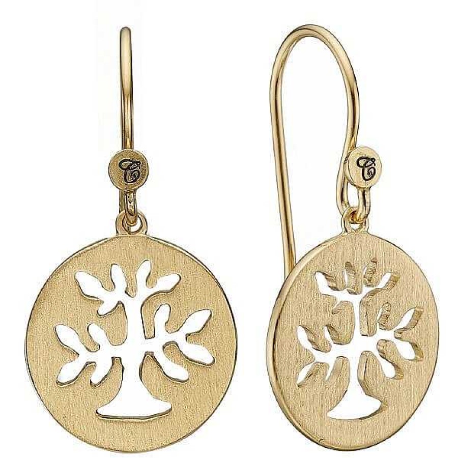 Ohrringe Christina Jewelry & Watches | Christina Collect - Plant A Tree Vergoldeter Ohrring