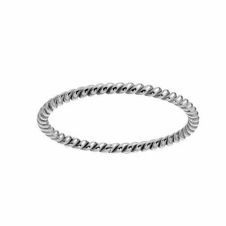 Ringe Nordahl Andersen | Nordahl Schmuck - Gedrehter Ring Aus Silber