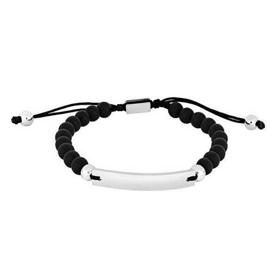 Armb Nder Nordahl Andersen | Son Of Noa - Herrenarmband Schwarzer Onyx In Stahl