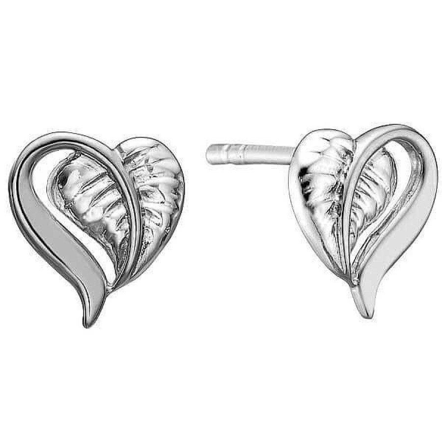 Ohrringe Christina Jewelry & Watches | Christina Collect - Leaf Of Love Ohrstecker In Silber