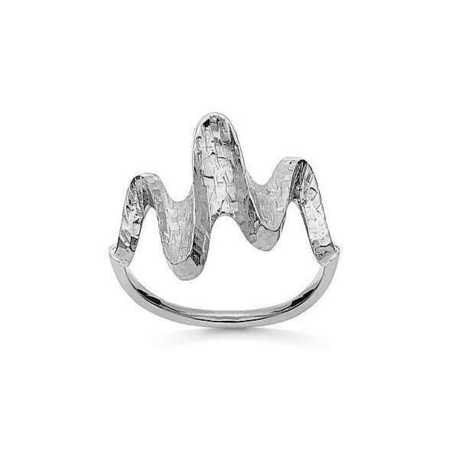 Ringe Maanesten | Maanesten - Bay-Ring In Silber