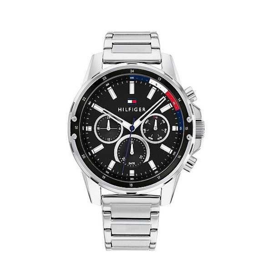 Uhren Tommy Hilfiger | Tommy Hilfiger - Mason Le Herrenuhr Aus Stahl Mit Zifferblatt Und Stahlarmband