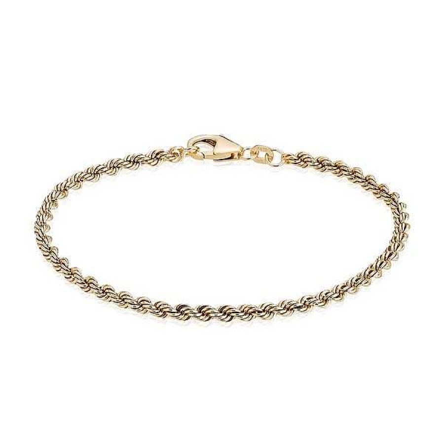 Armb Nder BNH | Cordel Armband In 14 Kt Gold - Verschiedene L Ngen Und Breiten