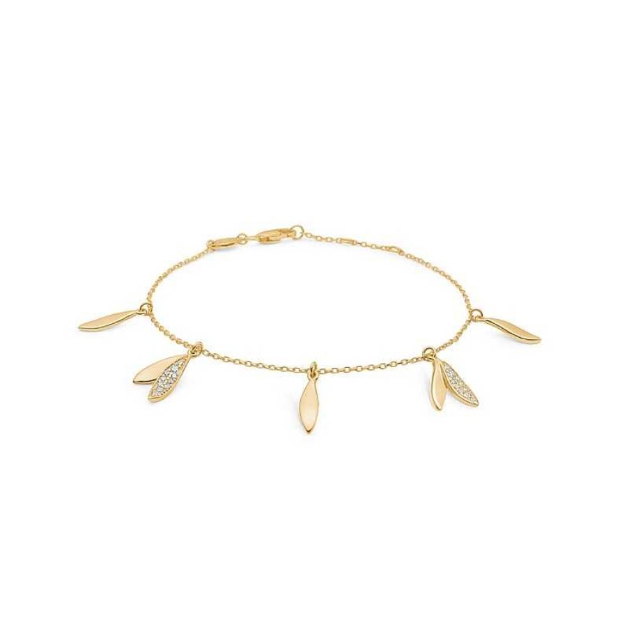 Armb Nder Mads Z | Mads Z - Papagena-Armband Aus 14 Karat Gold Mit Insgesamt 0,13 Karat.