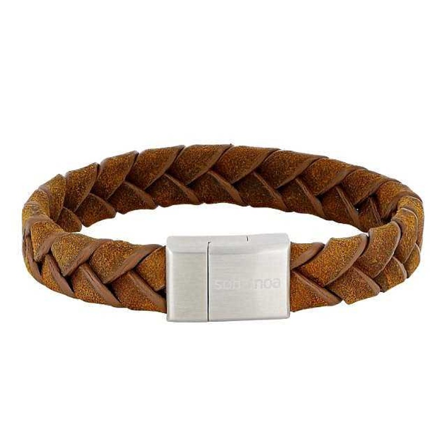 Armb Nder Nordahl Andersen | Son Of Noa - Herrenarmband Brown Kalbsleder