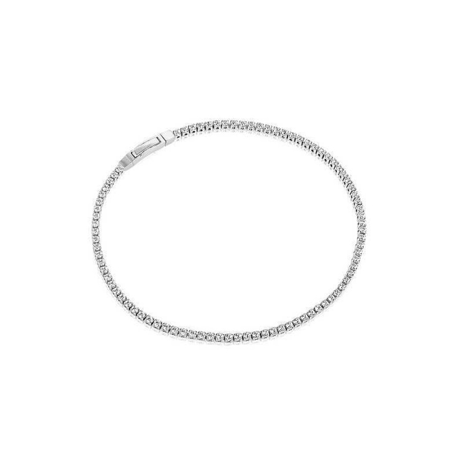 Armb Nder Sif Jakobs Jewellery | Sif Jakobs - Ellera-Armband Aus Silber Mit Zirkonen