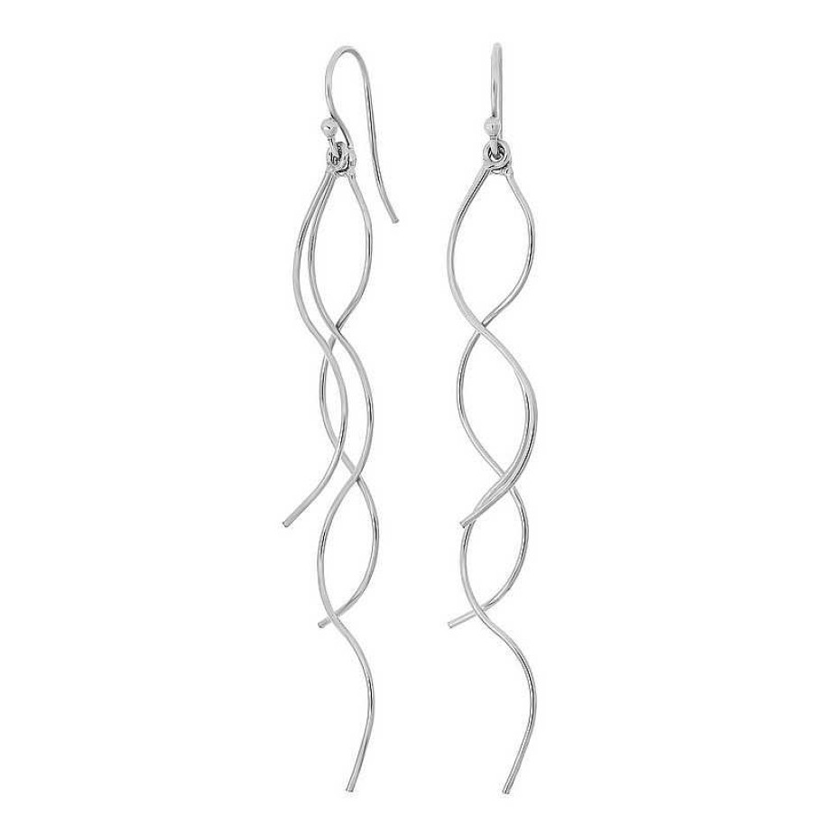 Ohrringe Nordahl Andersen | Nordahl Jewellery - Spin52 Ohrringe Aus Silber Wavy