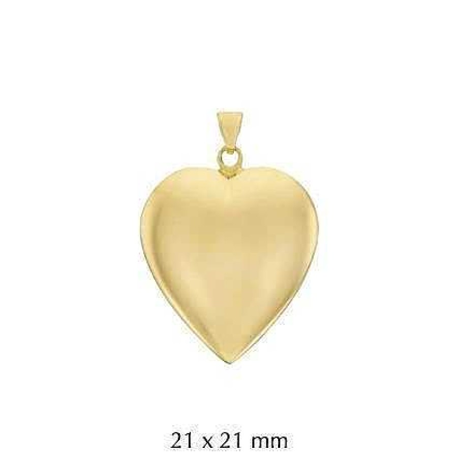 Anh Nger BNH | Herzanh Nger Aus Gold Mit 8-14 Karat - X Large