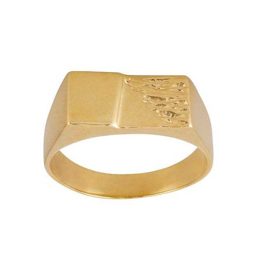 Schmuck F R M Nner Nordahl Andersen | Noa Siegelring F R M Nner Aus 8 Karat Gold