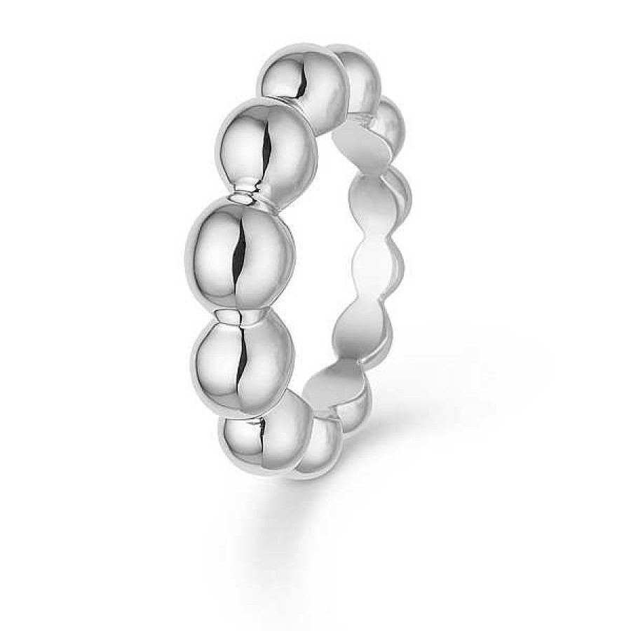 Ringe Mads Z | Mads Z - Big Ball Ring In Silber