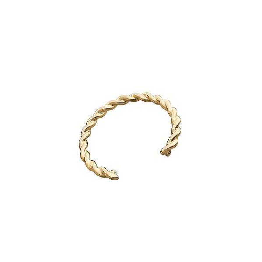 Ohrringe Nordahl Andersen | Piercingschmuck - Ohrring Pierce52, Gedreht Aus 14Kt. Gold